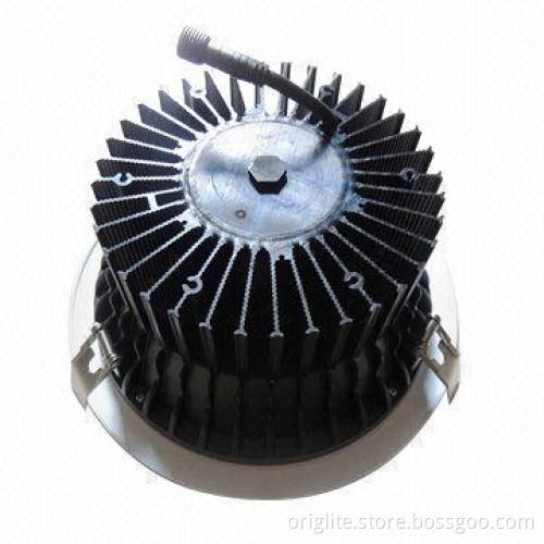 LED Down Light, 50W Lifud Power, Bridgelux Chip, Fluid Flowing Heat Dissipation, 3-year Warranty